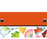 WhiteCoat Clipboard® - Orange Child Life Specialist Edition
